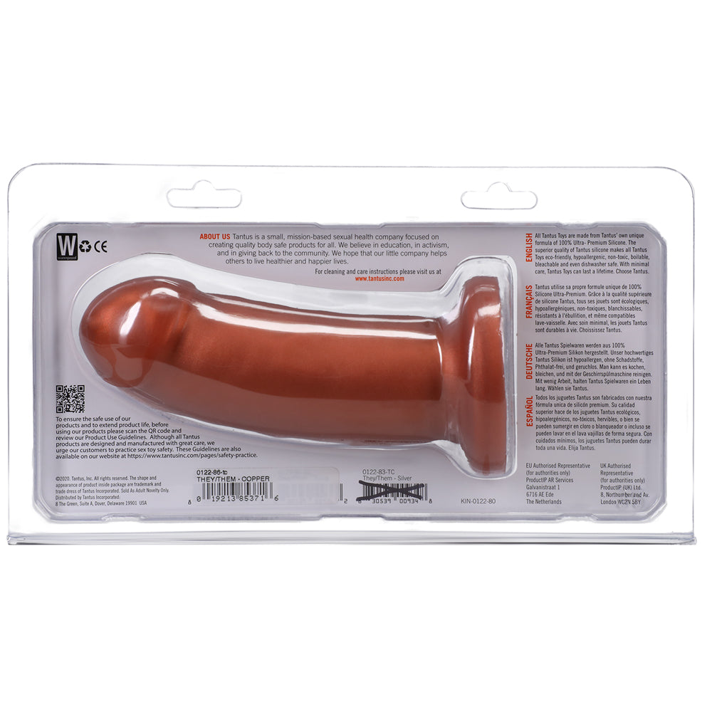 Tantus They/Them Soft Copper