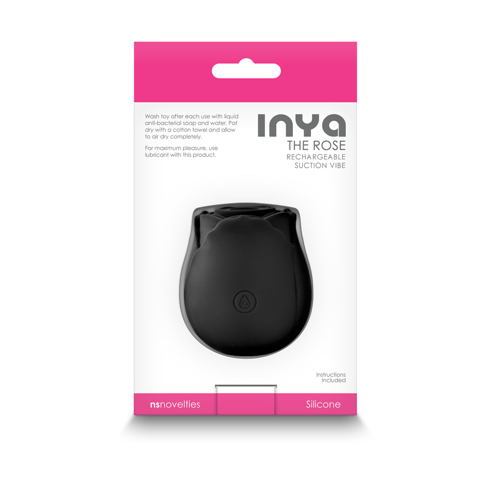 INYA The Rose Suction Vibe Black