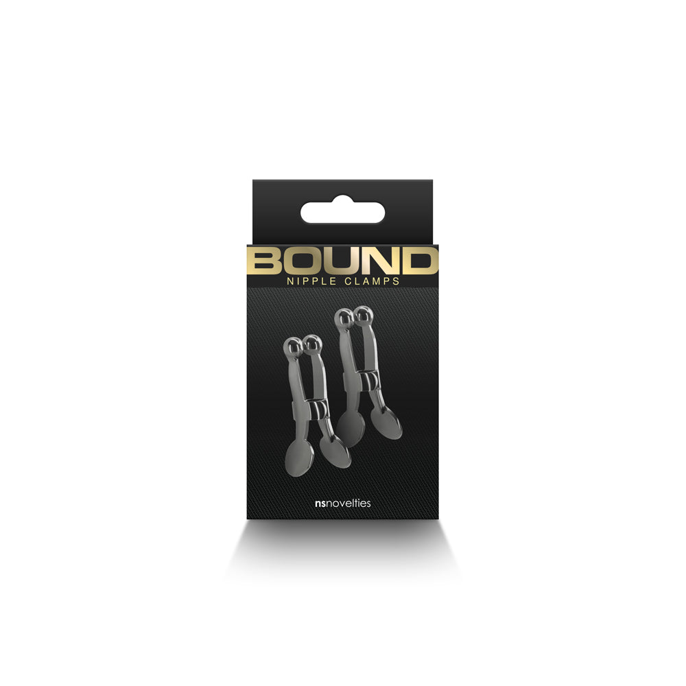 Bound Nipple Clamps C1 Gunmetal