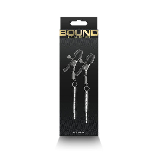 Bound Nipple Clamps D3 Gunmetal