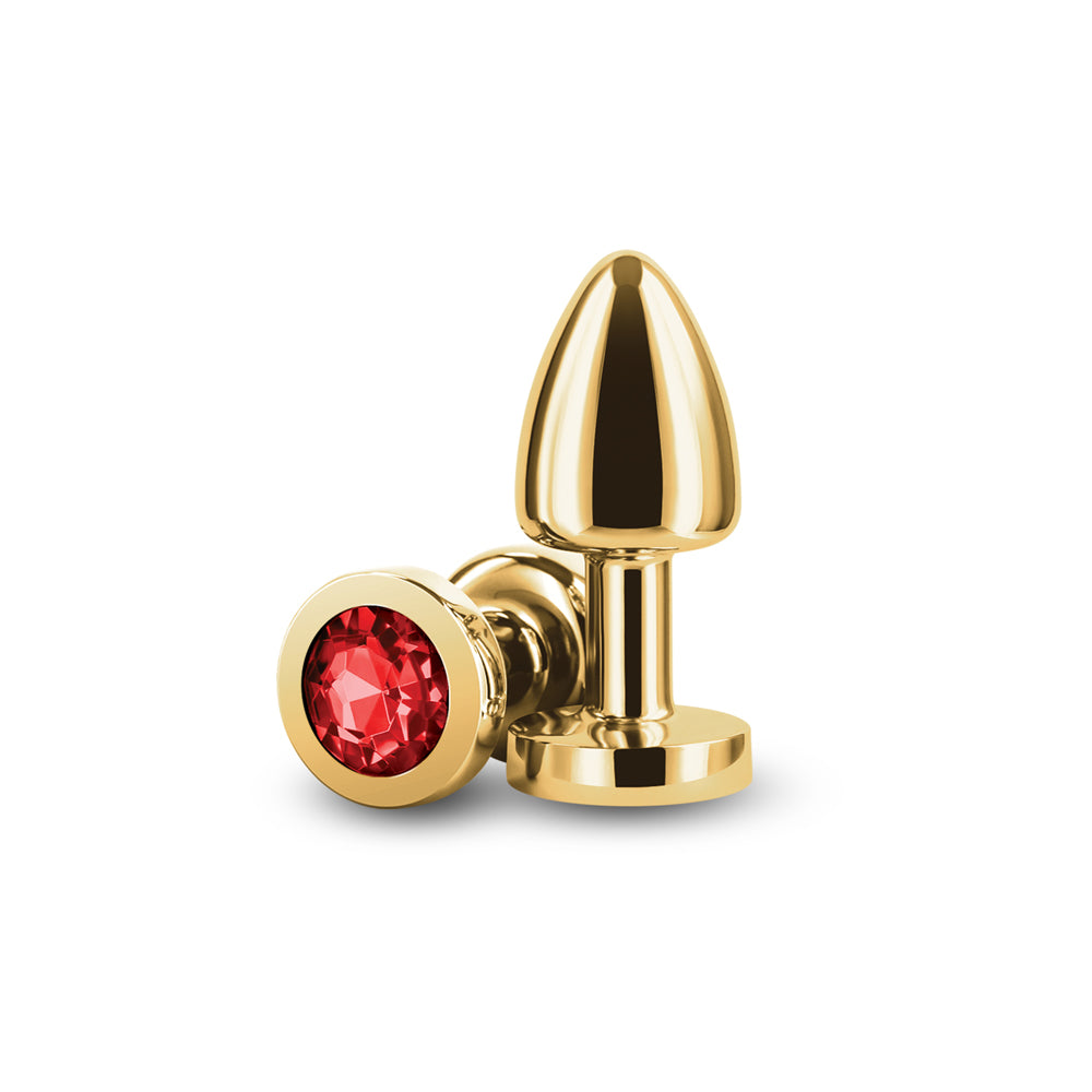 Rear Assets Petite Anal Plug Gold/Red