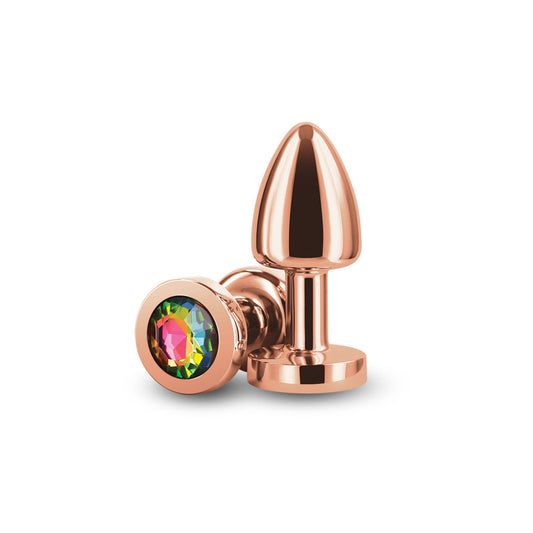 Rear Assets Petite Rose Gold/Rainbow