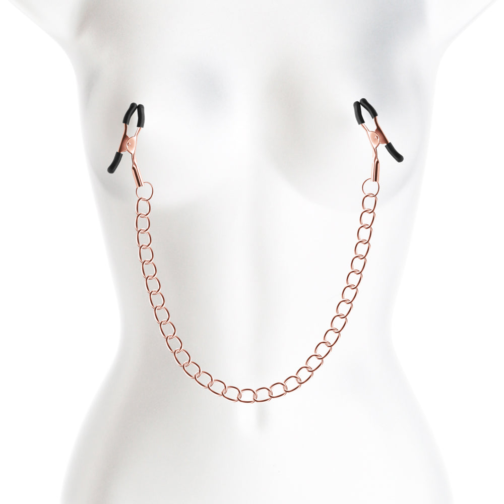 Bound Nipple Clamps DC2 Rose Gold