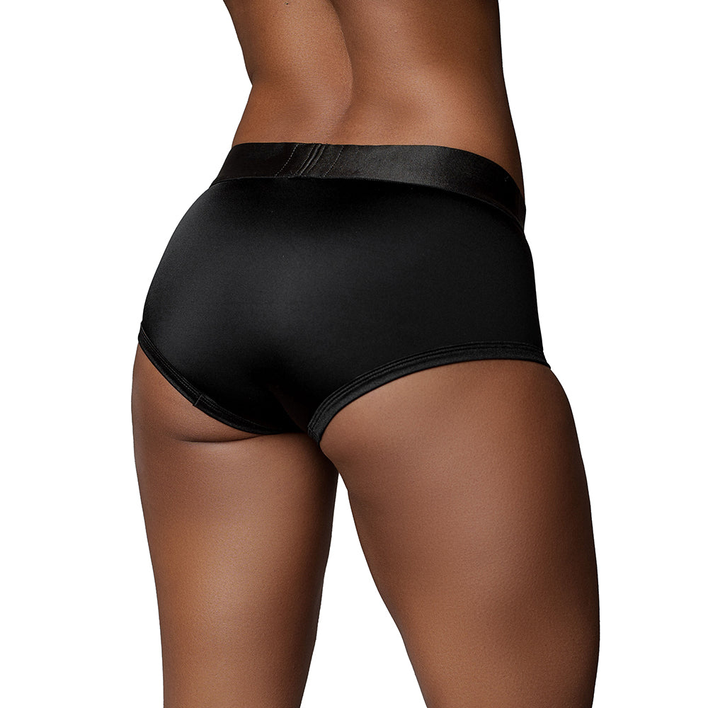 Ouch Vibr Strapon Brief M/L Blk