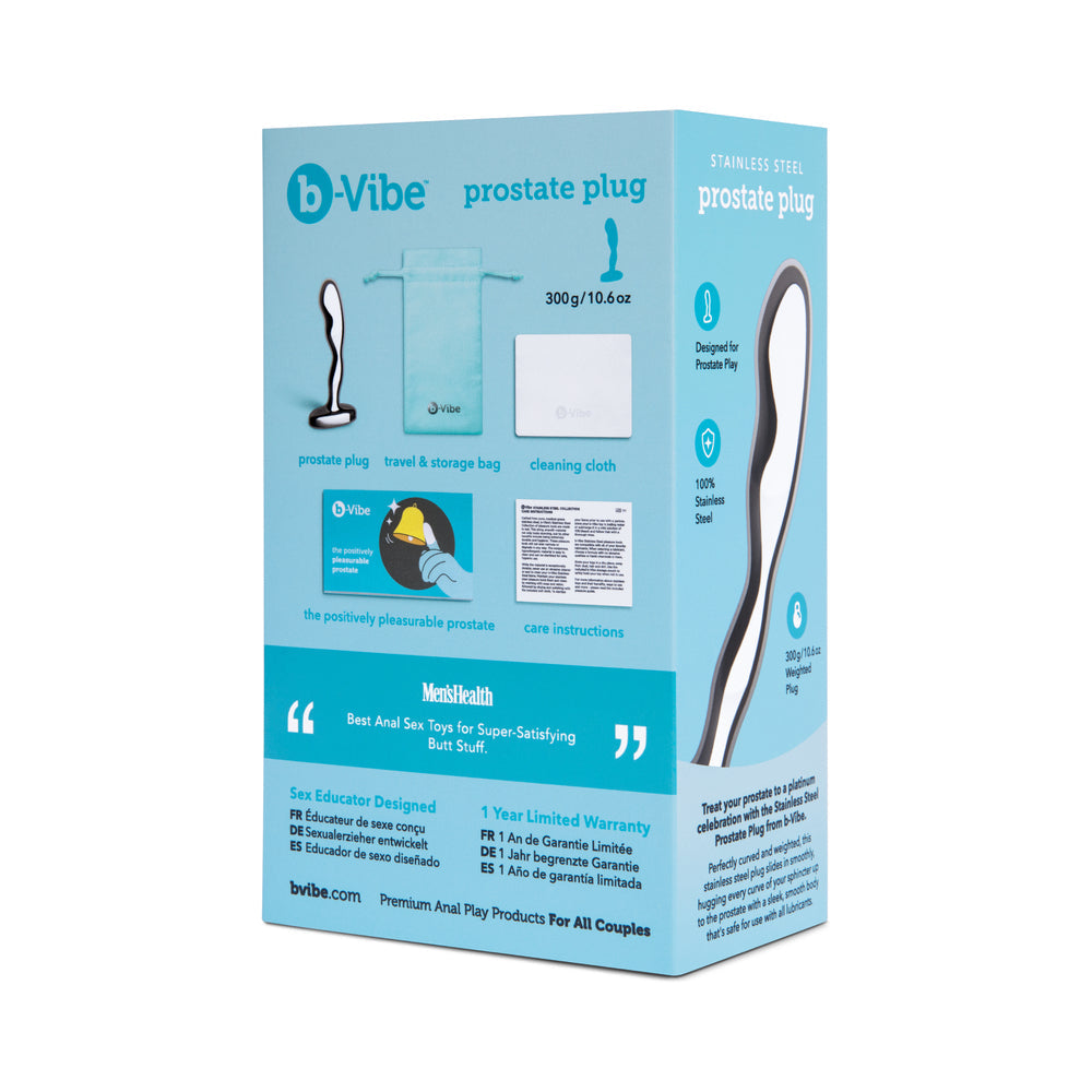 b-Vibe Stainless Steel Prostate