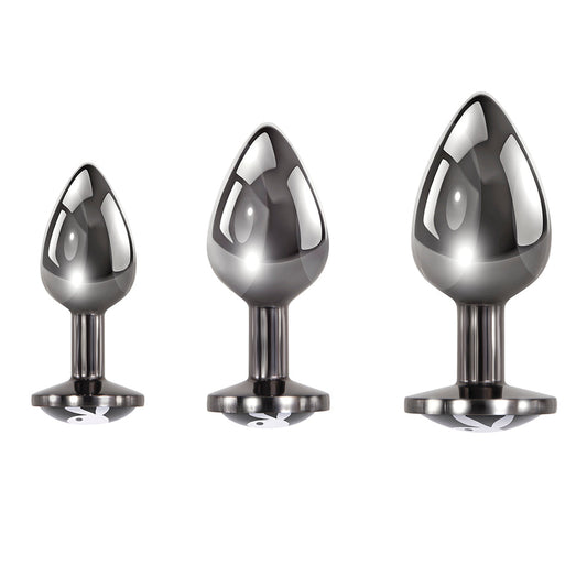 PB Pleasure 3 Ways Metal Plug Set Hemat