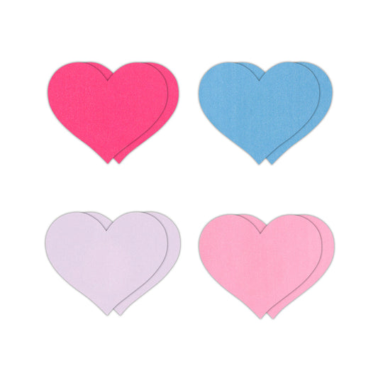 Pretty Pasties Heart II Assorted 4 Pair