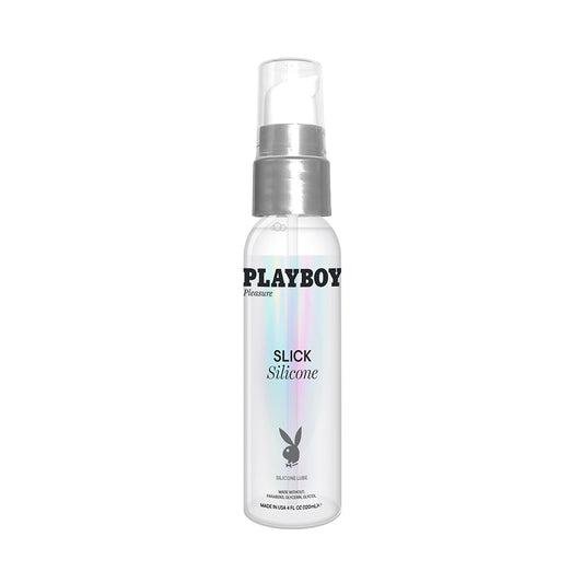 Playboy Slick Silicone Lubricant 4 oz.