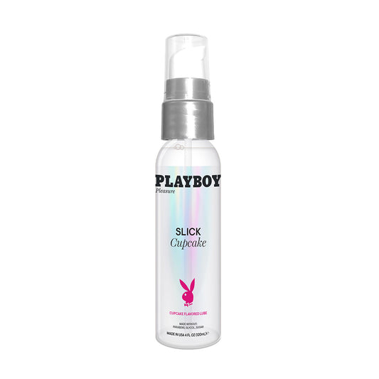 Playboy Slick Flavored Water-Based Lubricant Cupcake 4 oz.