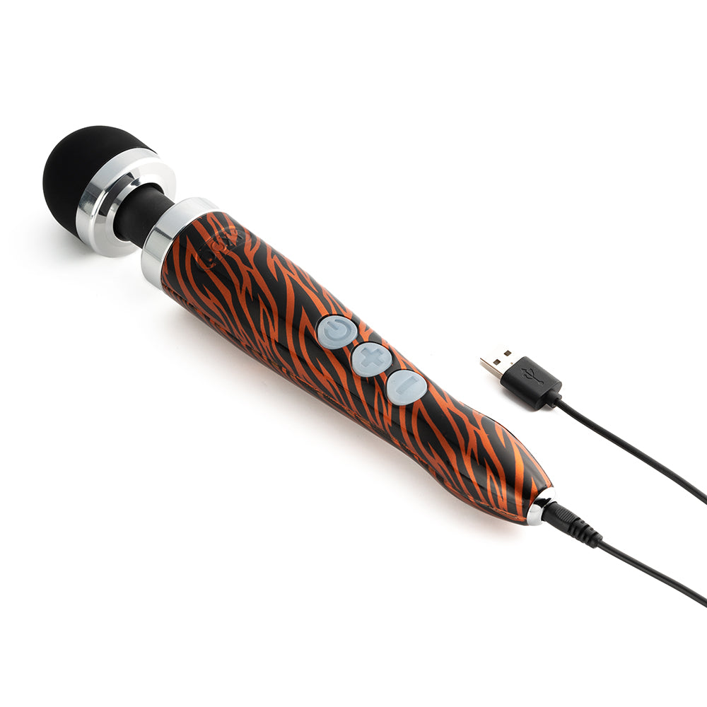 Doxy Die Cast 3R Rechargeable Wand Tiger