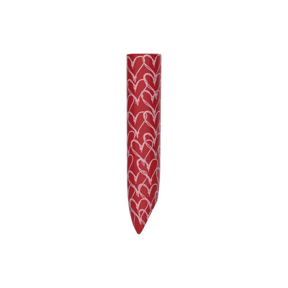 Luv Inc Hb82 Heart Bullet Vibrator Red