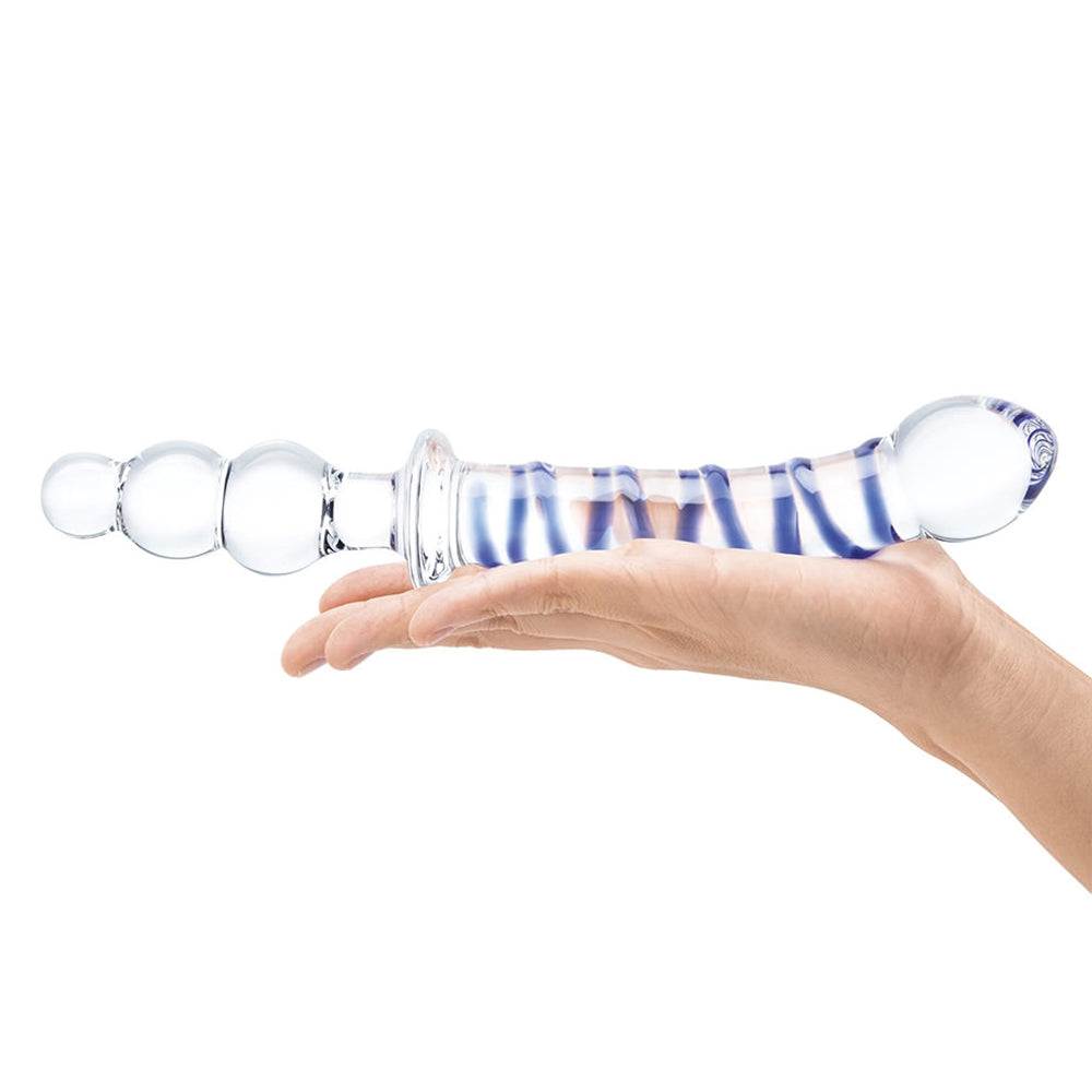 Glas Twister 10in Dual-Ended Dildo