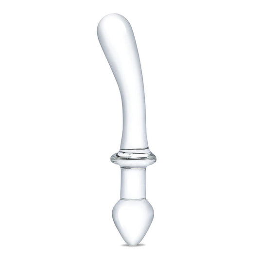 Glas Classic 9in Curved Dual-Ended Dildo