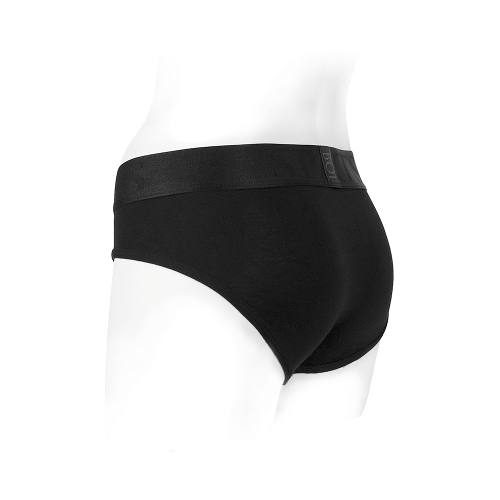 SpareParts Tomboi Rayon Briefs Blk S