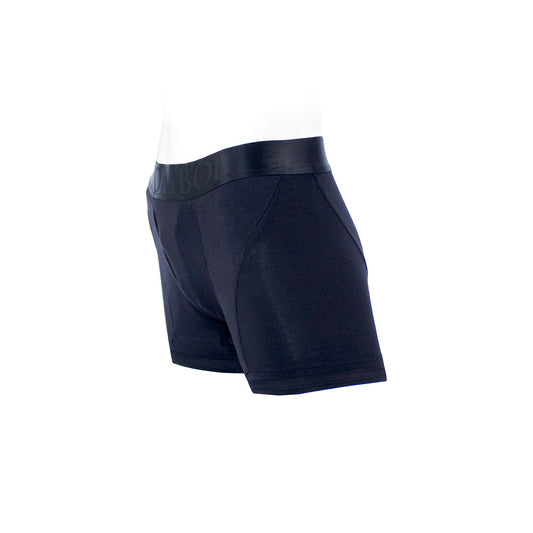 Repuestos Tomboii Rayon Boxer Briefs Arnés Negro Talla XXS