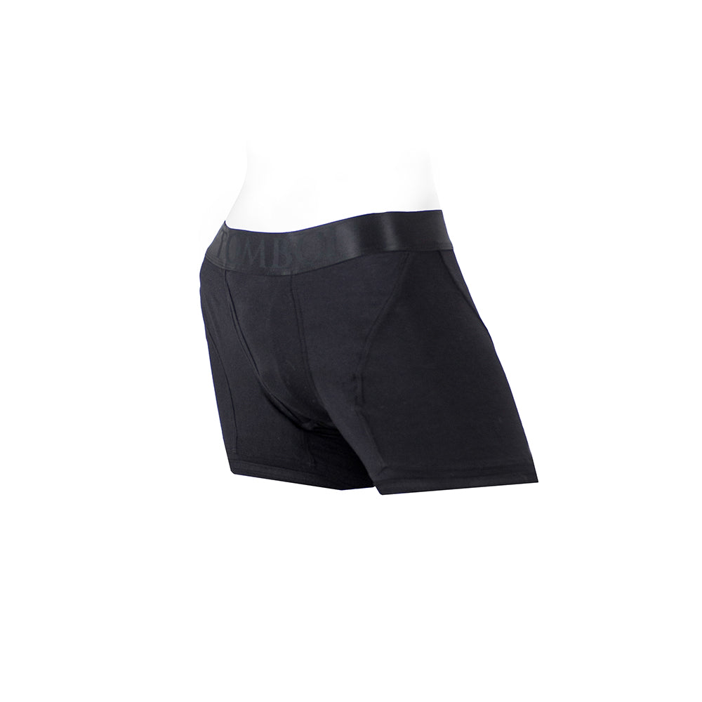 SpareParts Tomboii Rayon Boxer Briefs Arnés Negro Talla XS