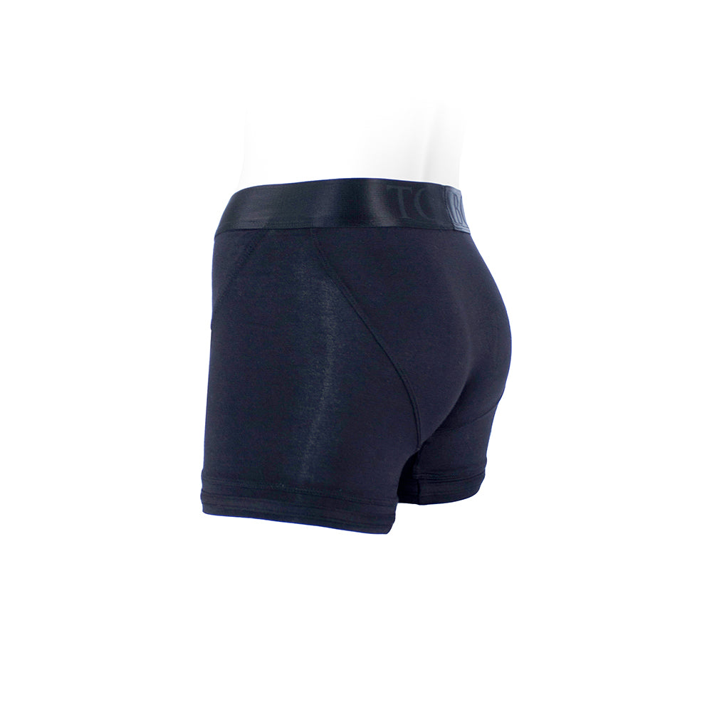 SpareParts Tomboii Rayon Boxer Briefs Arnés Negro Talla XS