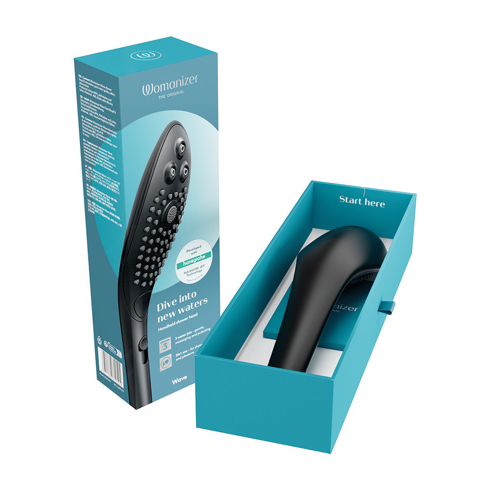 Womanizer Wave Shower Head Masturbate Bk