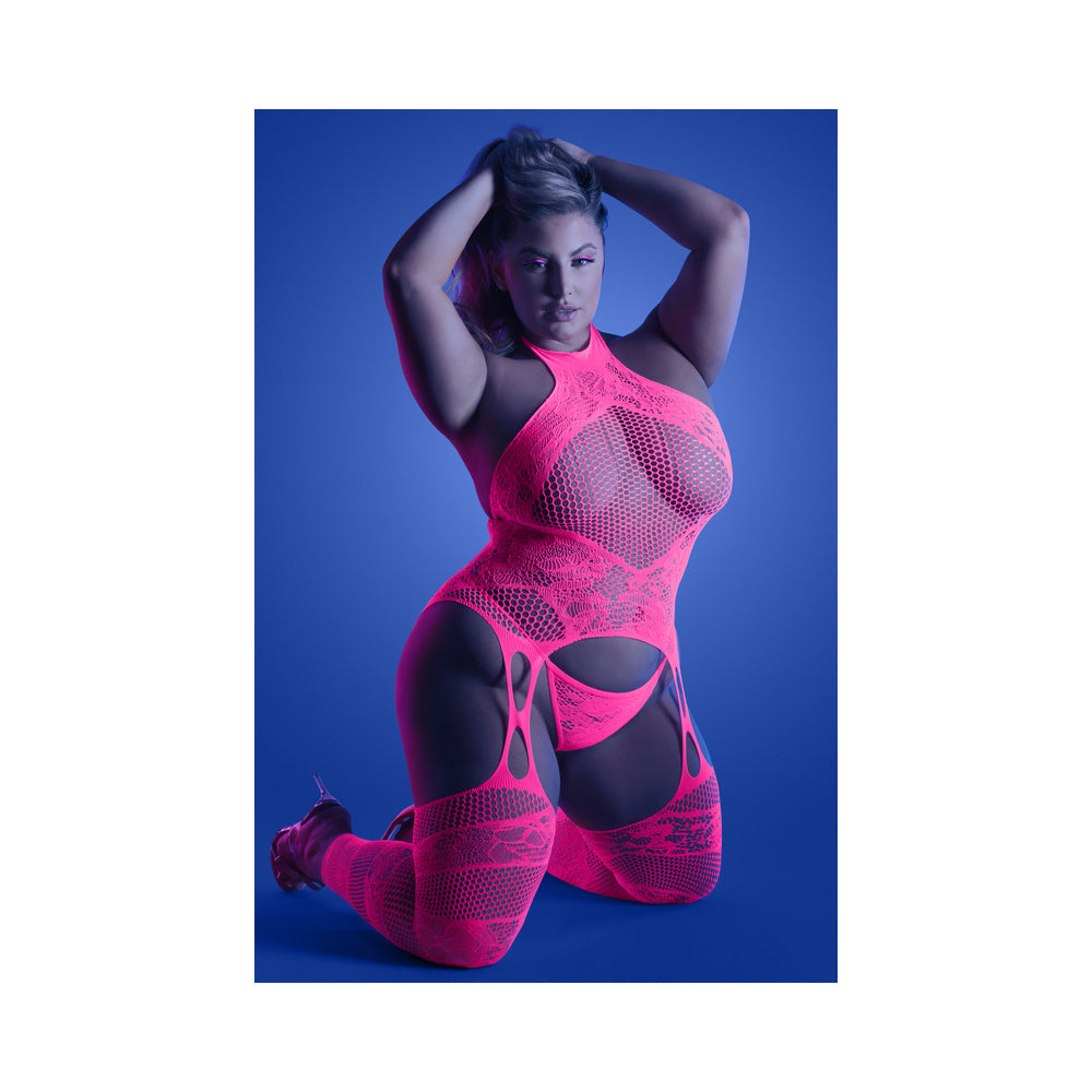 FL Glow Captivating Bodystocking Set Q