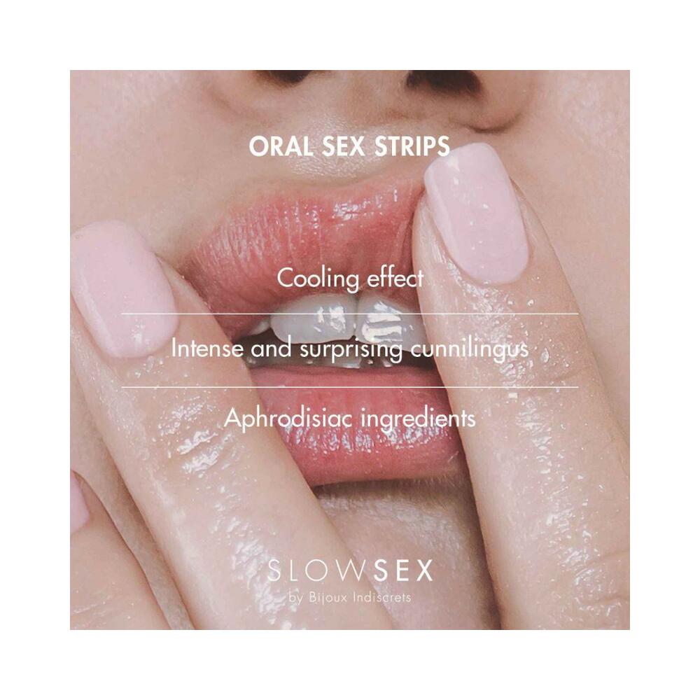 Slow Sex Oral Sex Strips 7-Pack