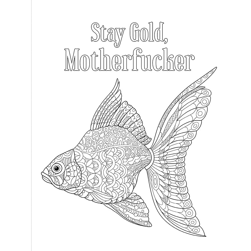 F*ck You Very Much Coloring Book