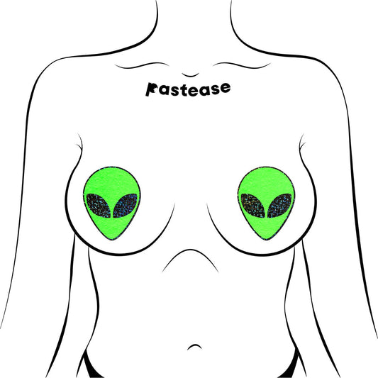 Pastease GITD Glitter Alien Green