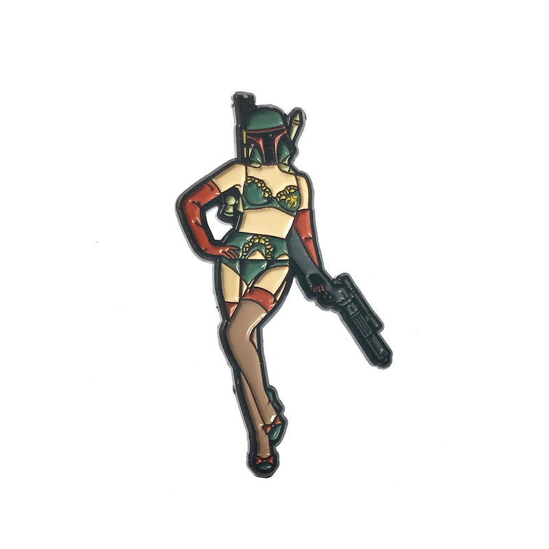 Geeky & Kinky Miss Hunter Enamel Pin