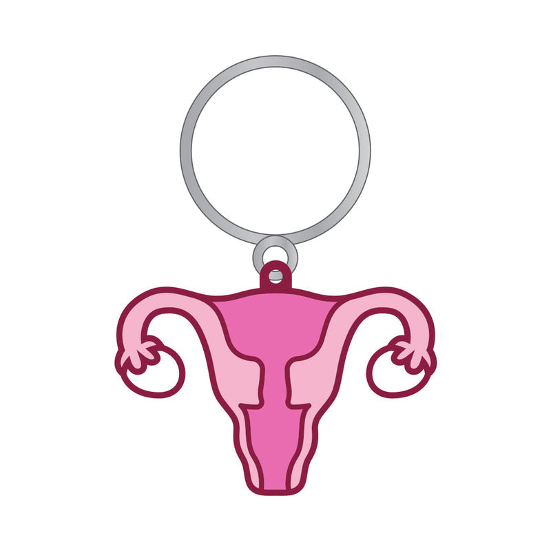 Uterus Keychain