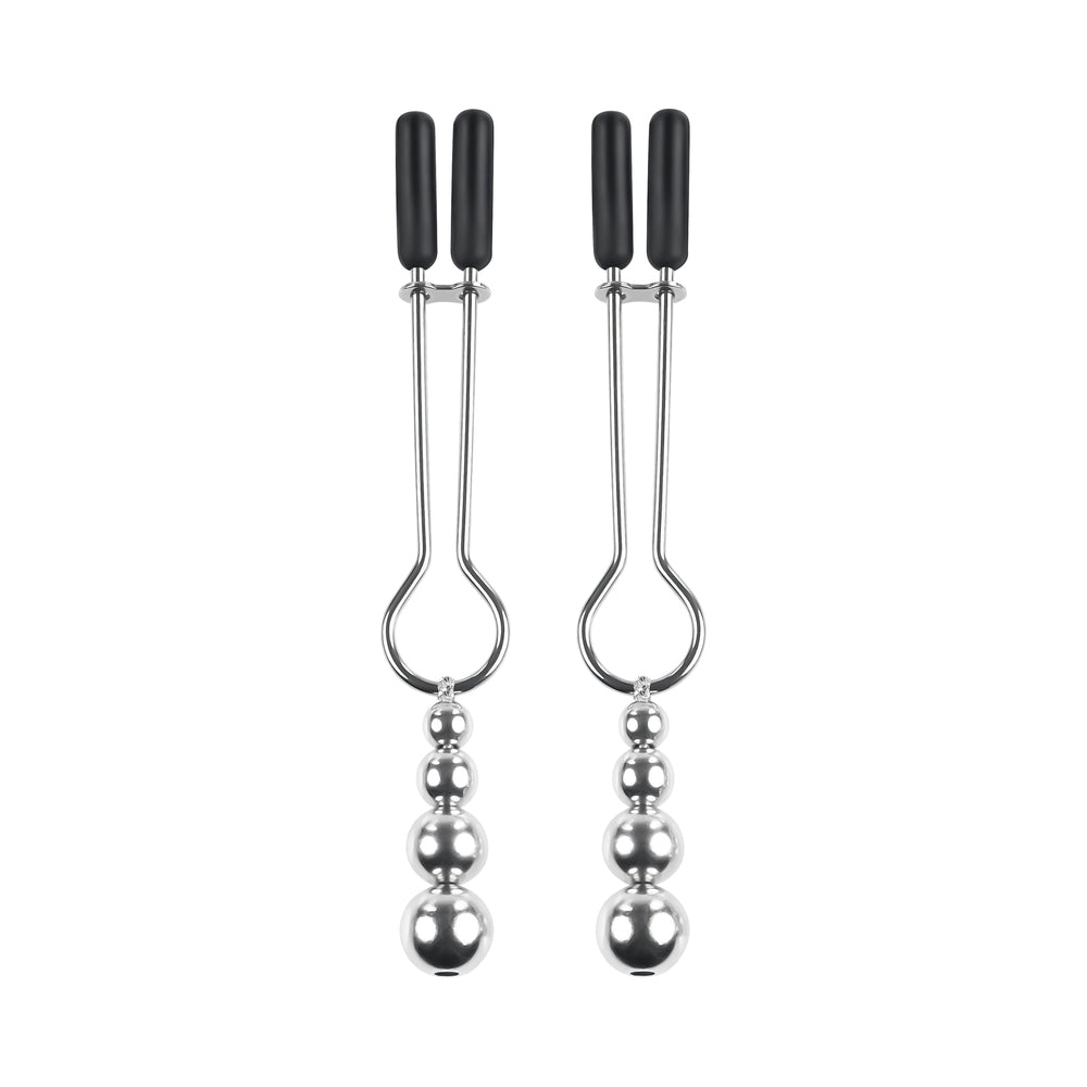 Selopa Beaded Nipple Clamps S.S. Silver