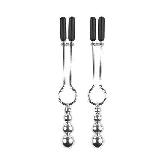 Selopa Beaded Nipple Clamps S.S. Silver