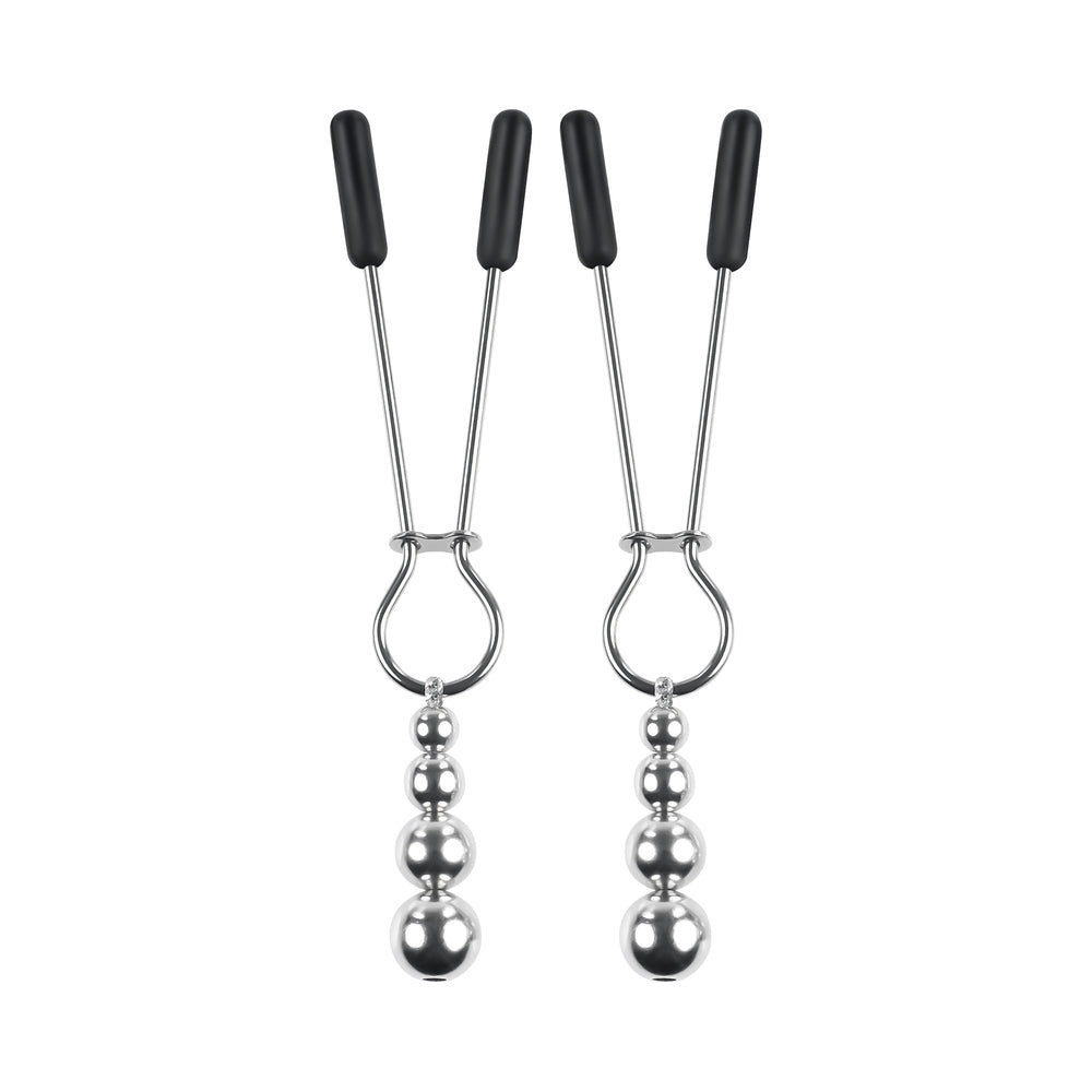 Selopa Beaded Nipple Clamps S.S. Silver