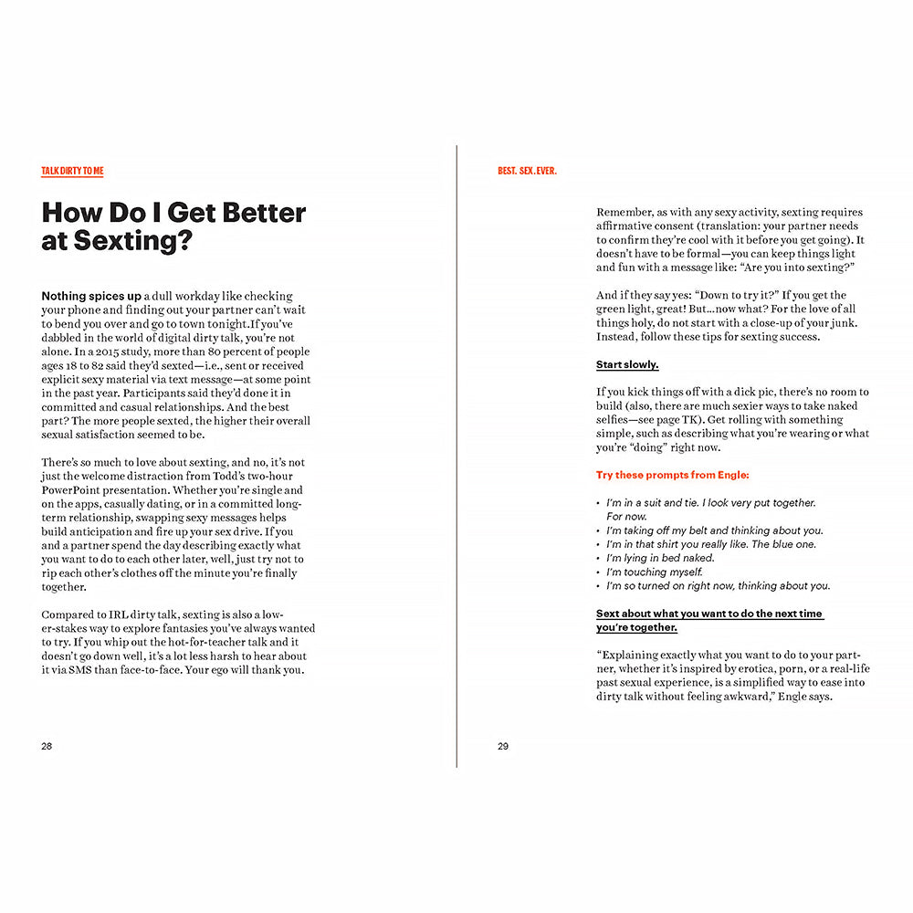 Men's Health Best. Sex. Ever.