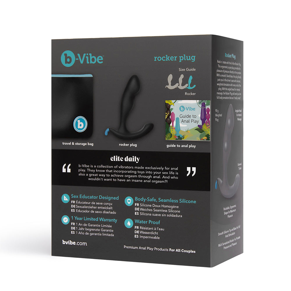 b-Vibe Rocker Plug Black