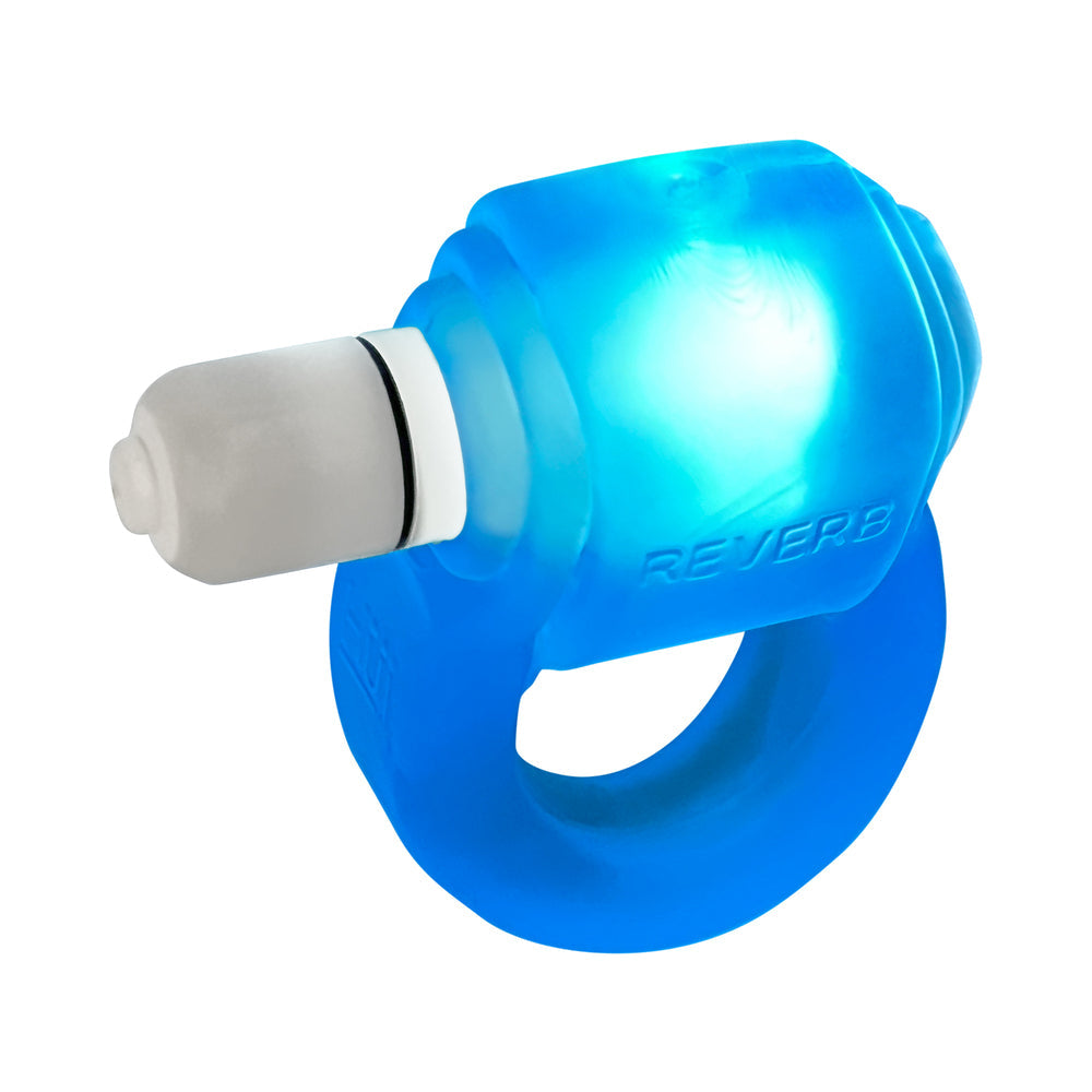 OxBalls Glowdick Cockring W/Led Blue Ice