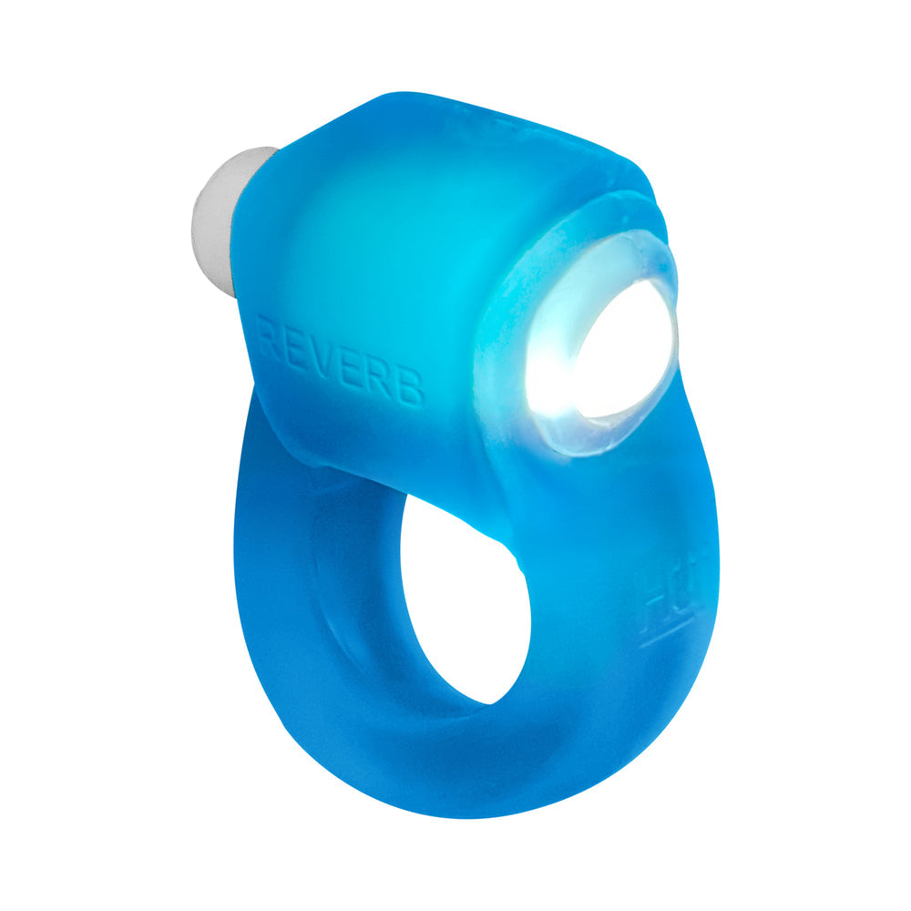 OxBalls Glowdick Cockring W/Led Blue Ice