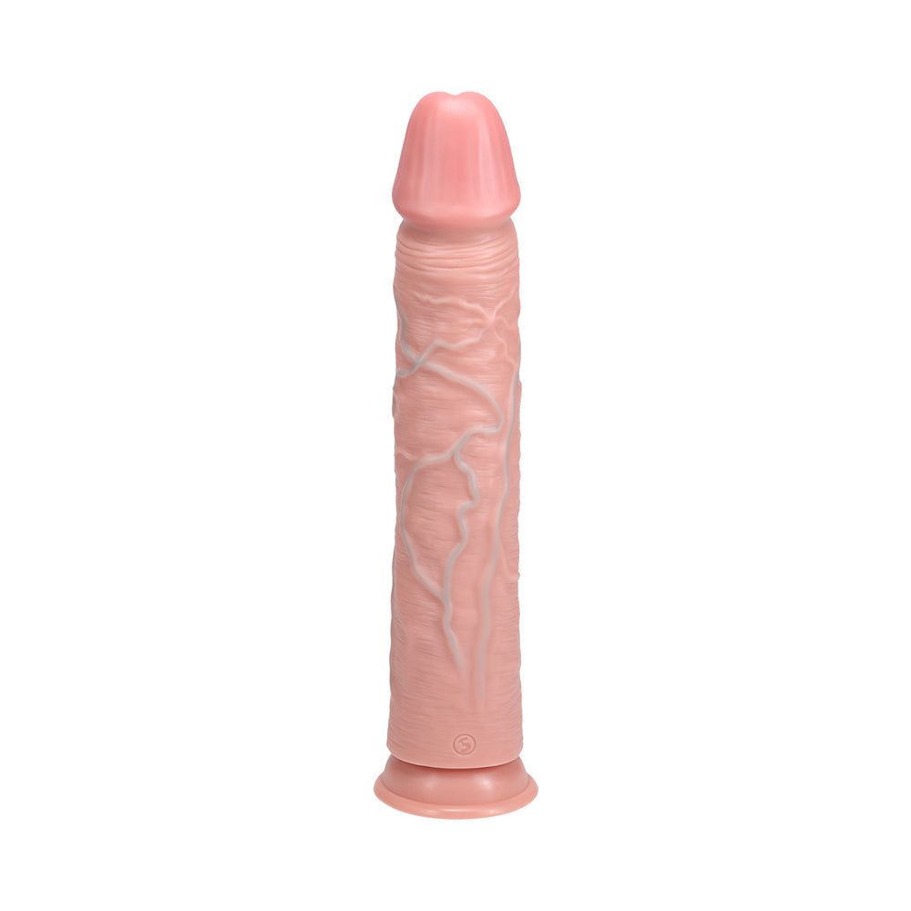 RealRock Extra Long 13in Dildo Beige