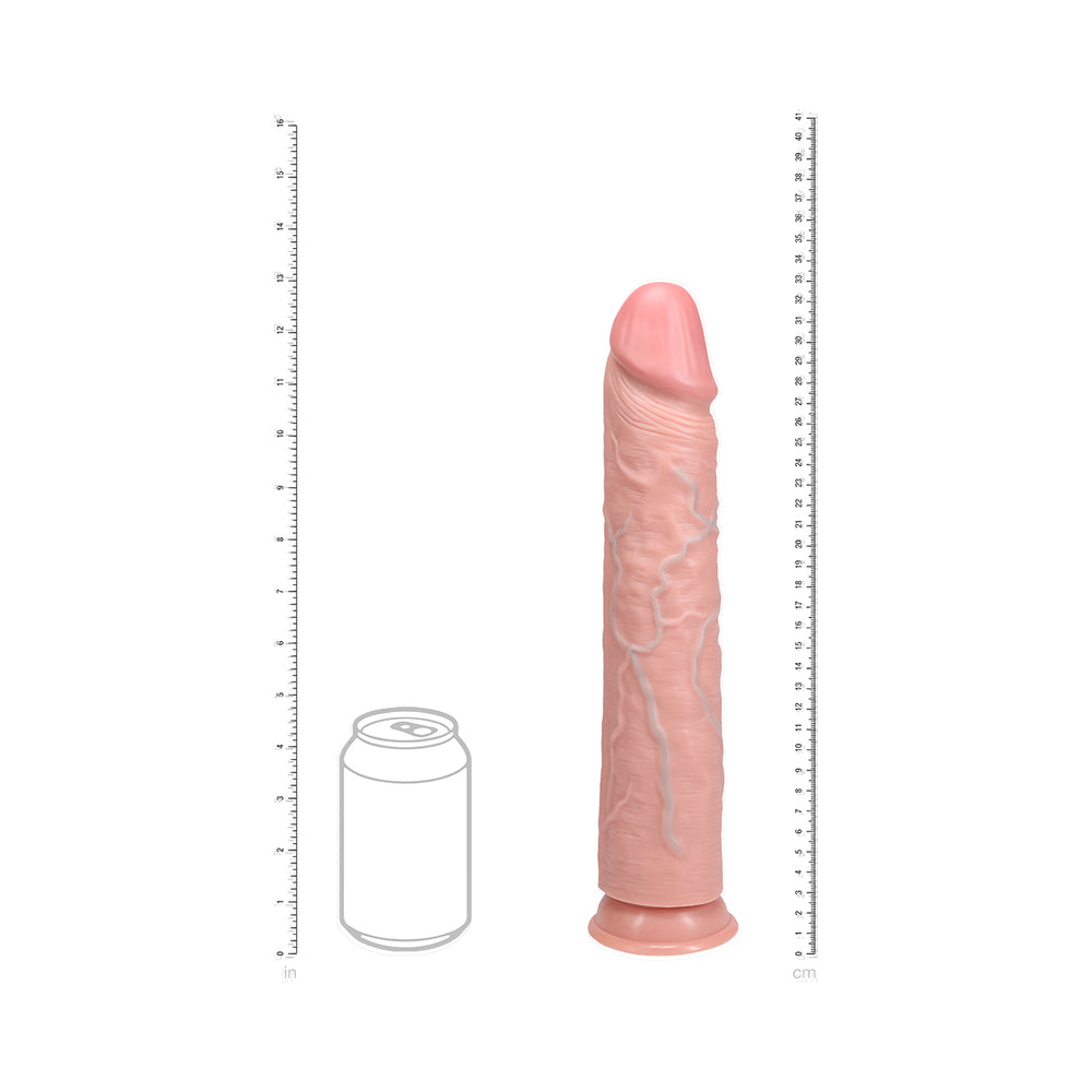 RealRock Extra Long 13in Dildo Beige