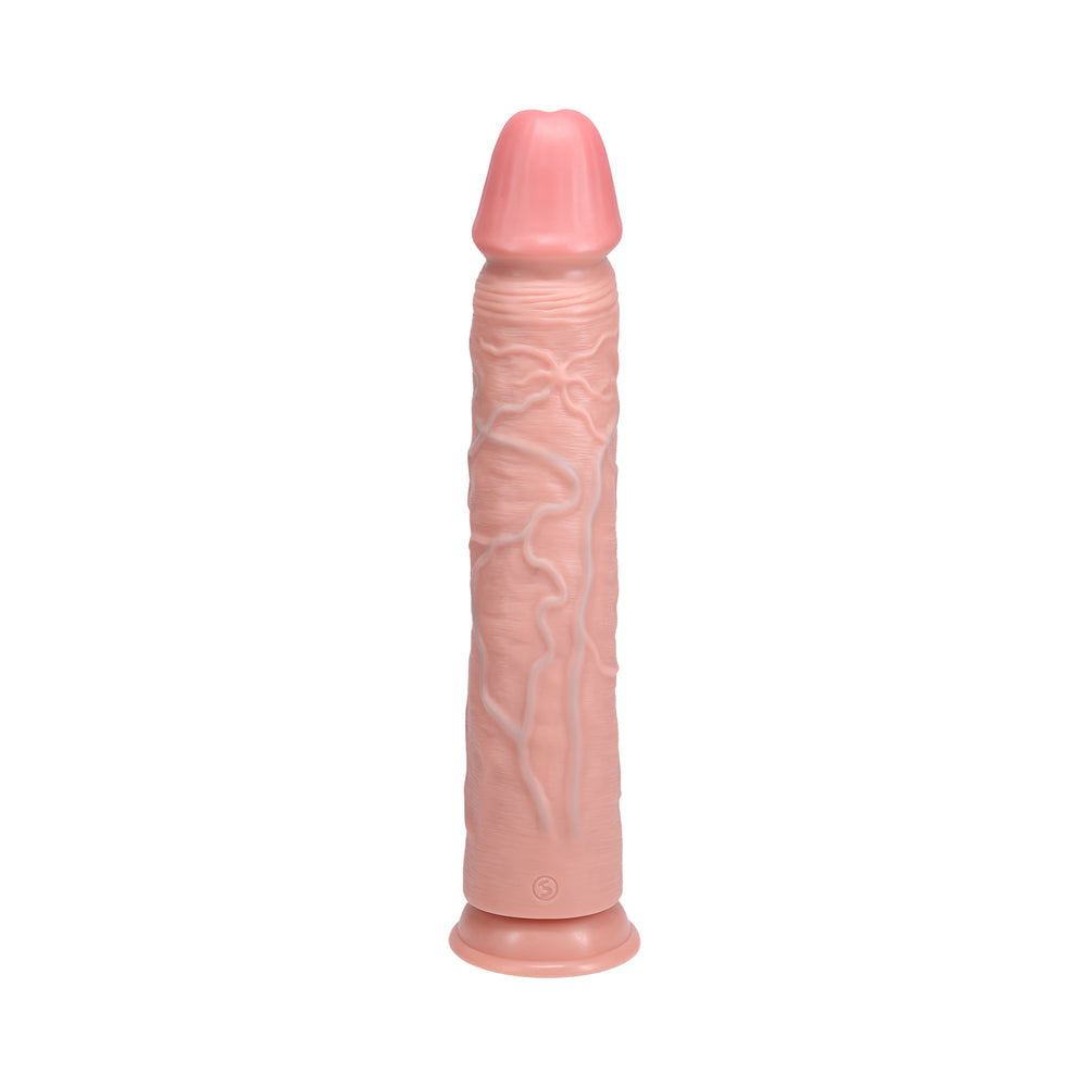 RealRock Extra Long 14in Dildo Beige