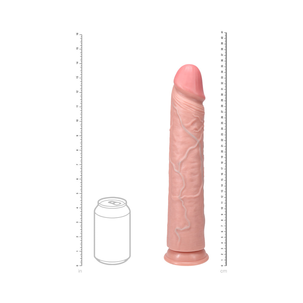 RealRock Extra Long 14in Dildo Beige