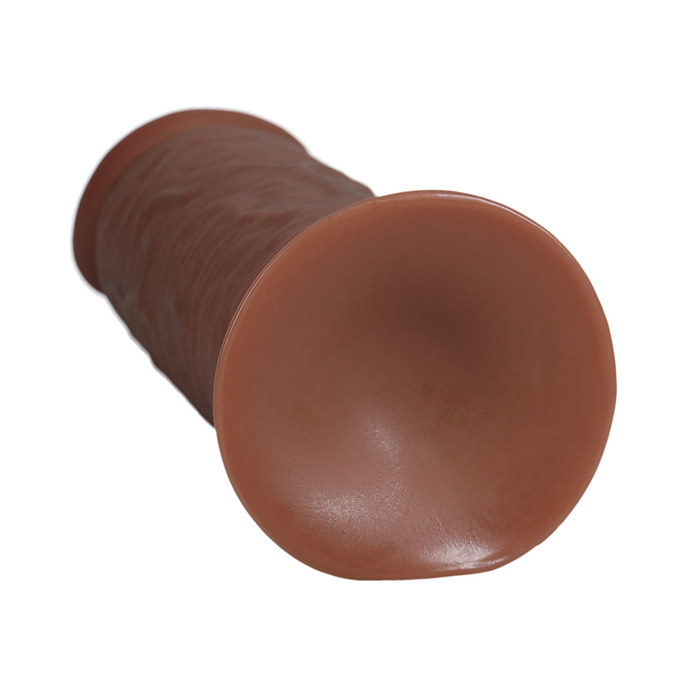 RealRock Extra Thick 8in Dildo Tan