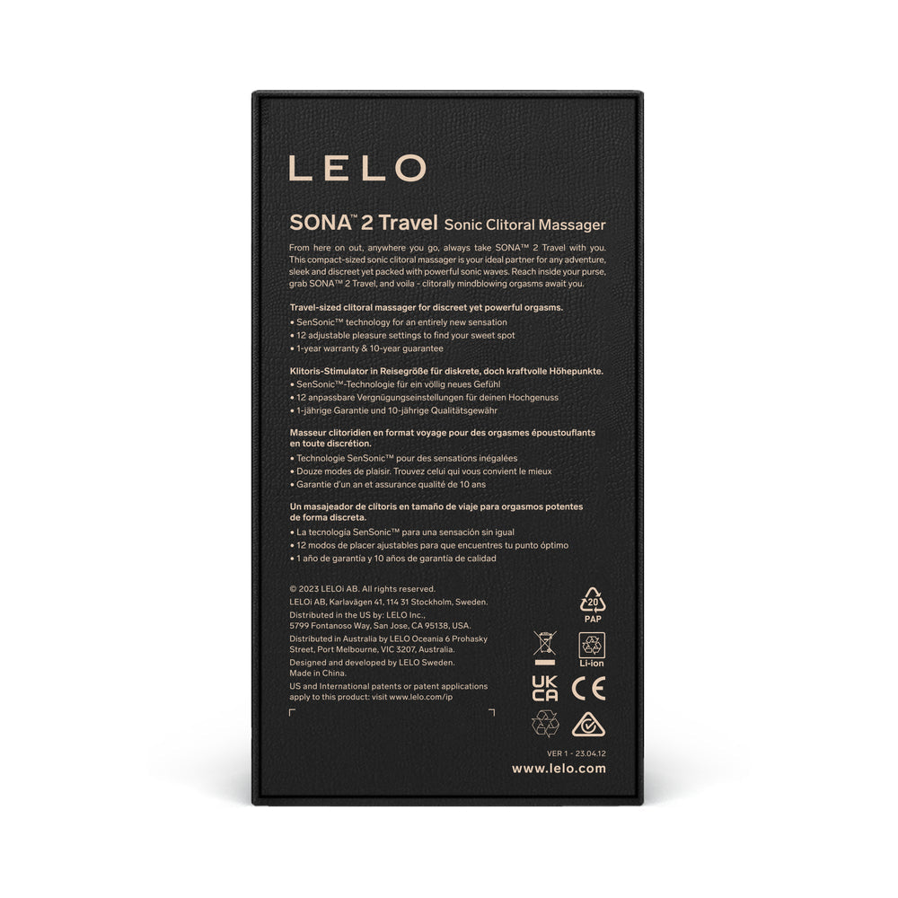 LELO SONA 2 Travel Pink