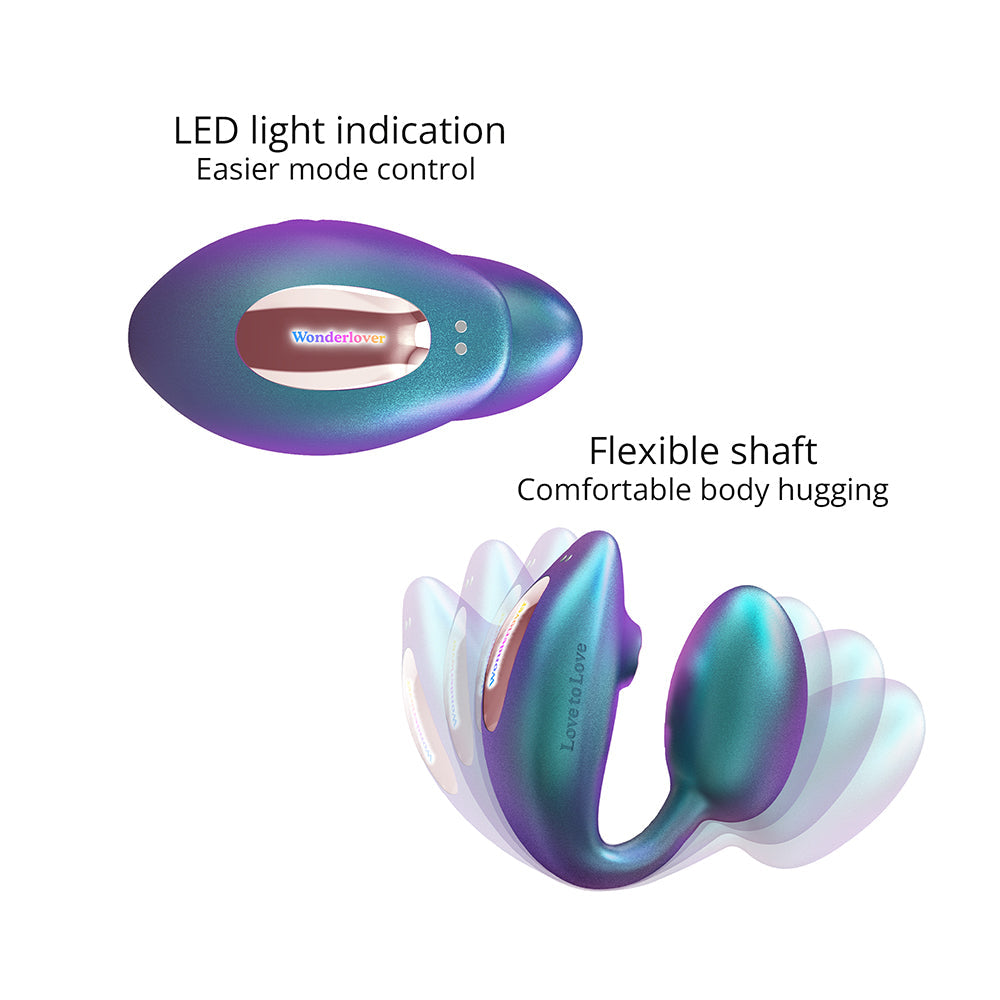 Love to Love Wonderlover con turquesa iridiscente remota