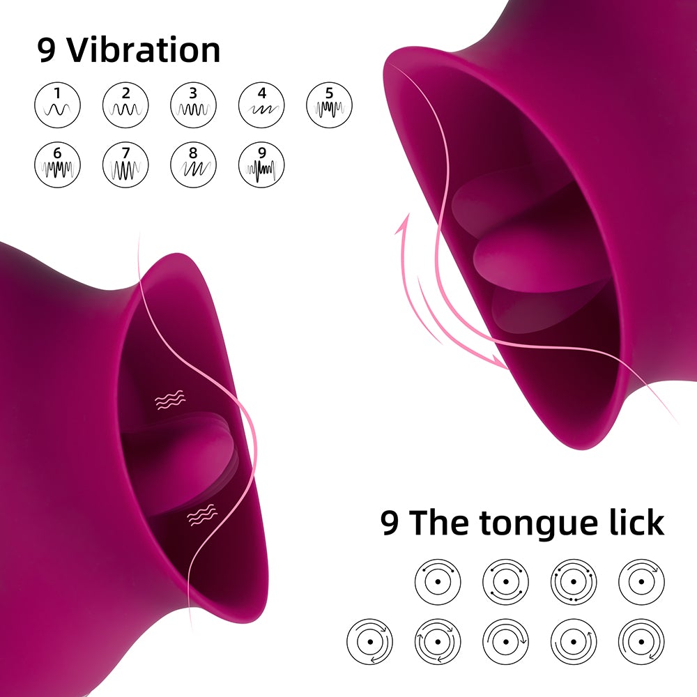 HPB Alvina Luxury Tongue Vibrator Mage