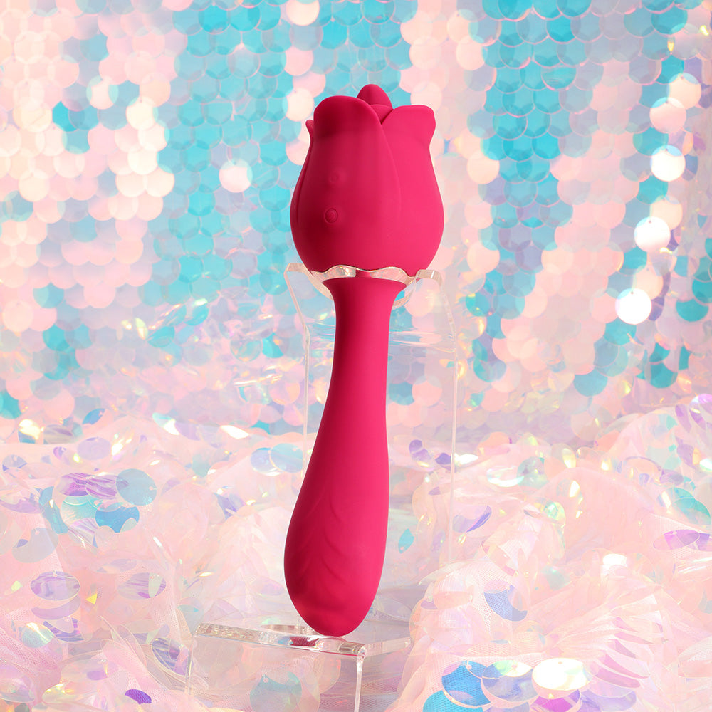 HPB Rhea The Rose Massager Red