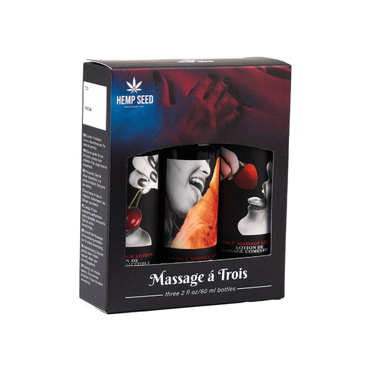 EB Massage-a-trois Edible Mass GiftSet