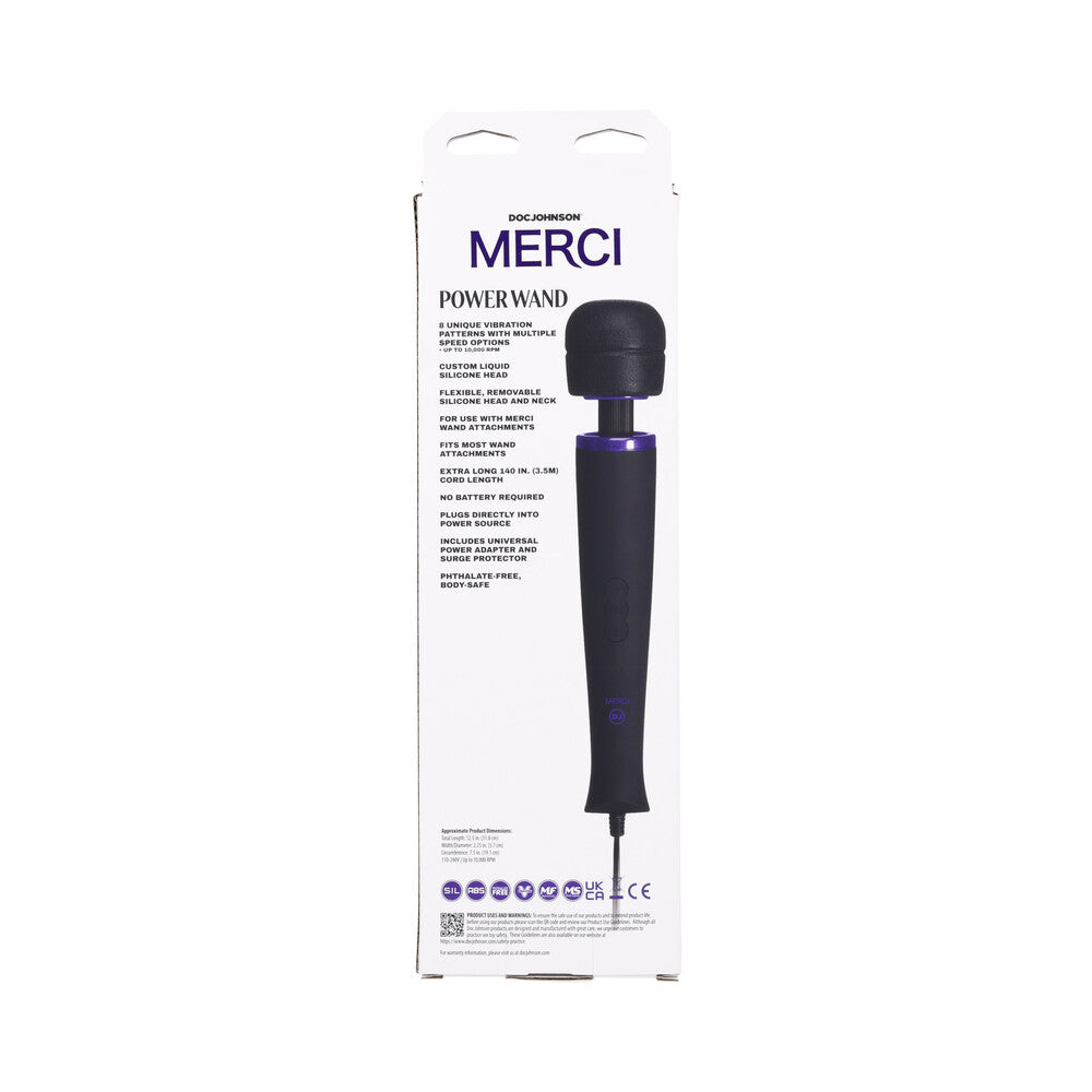 Merci Power Wand Ultra-Powerful Wand Bk