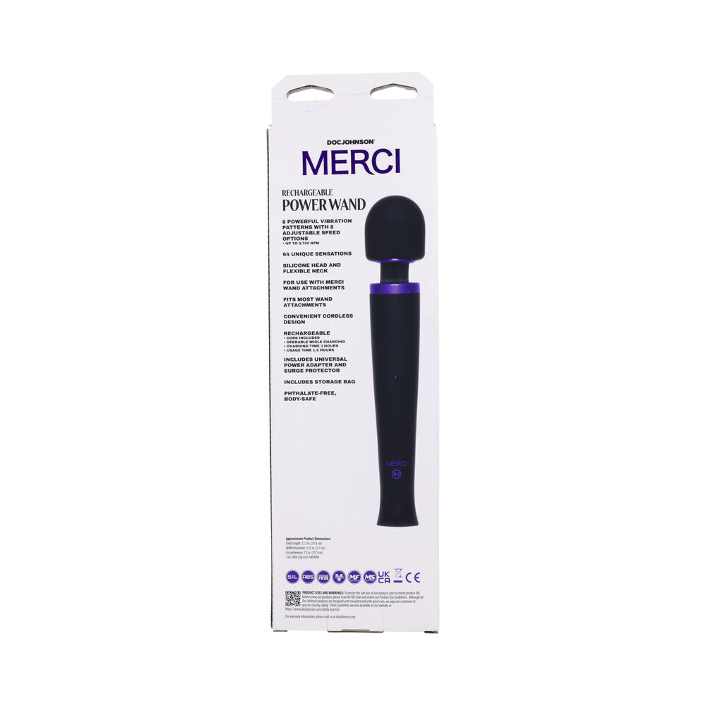 Merci Recha Power Wand Ultra-Pow Wand Bk