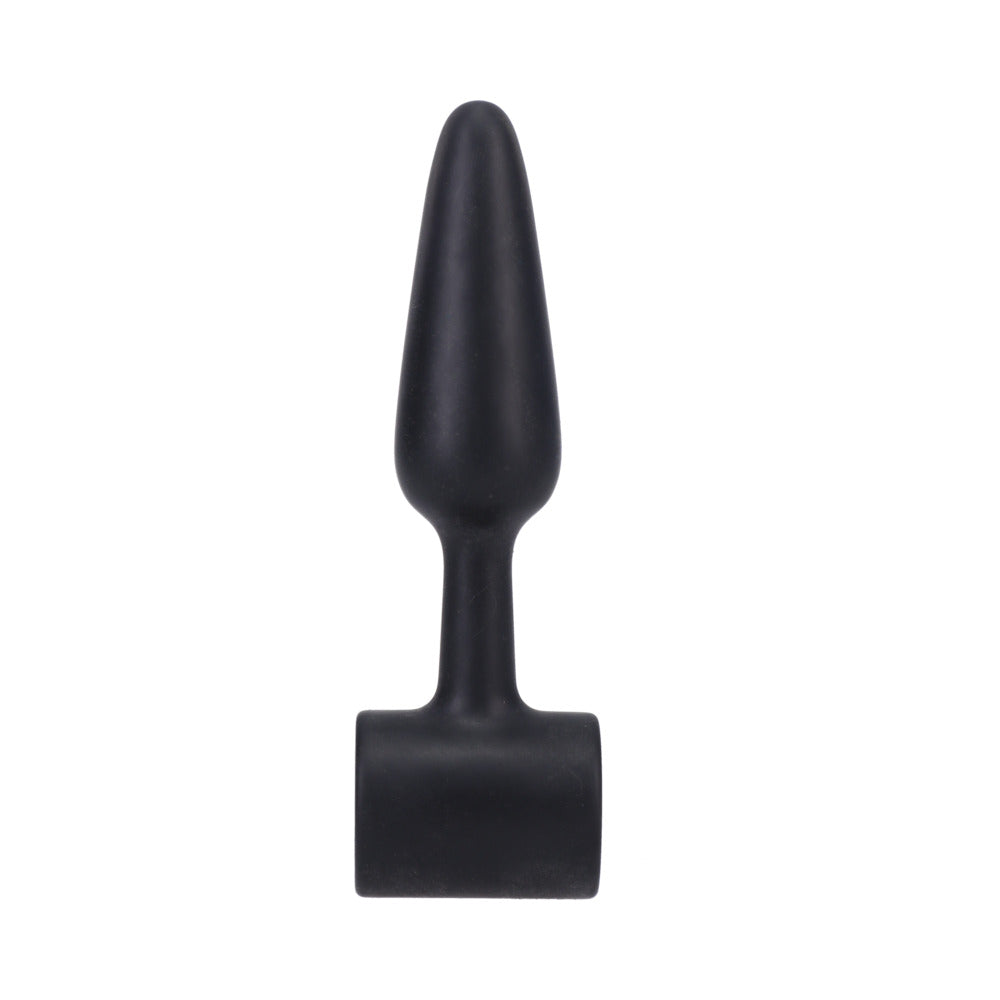 In A Bag Vibrating Butt Plug 3in Black