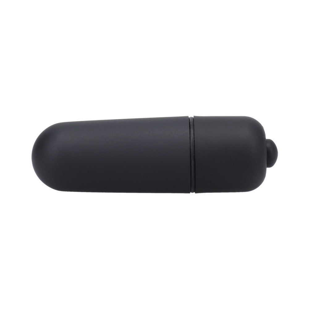 In A Bag Vibrating Butt Plug 3in Black