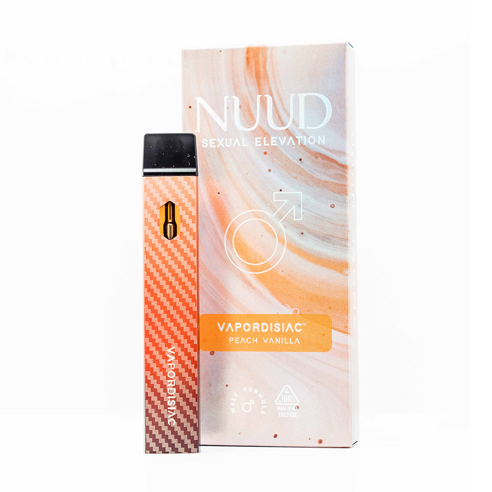 NUUD MALE VAPORDISIAC Peach Vanilla